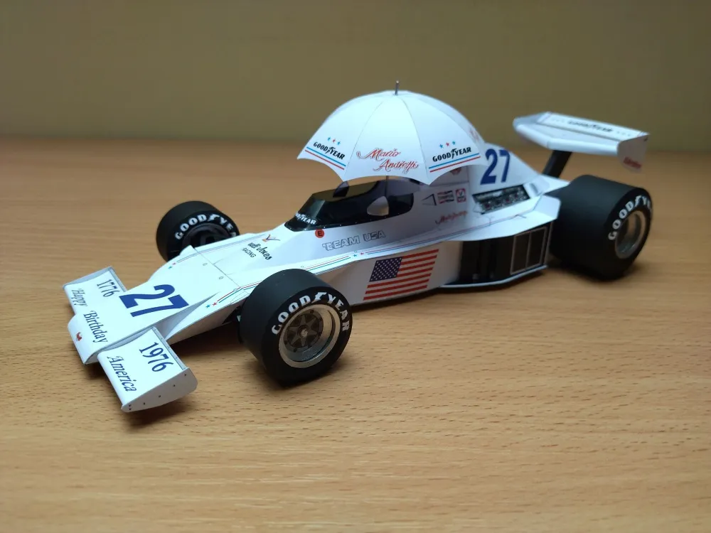 Papierový model Parrnelli VPJ04B GP Južná Afrika 1976